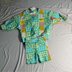 Butterfly Patch Kids Pajama Set